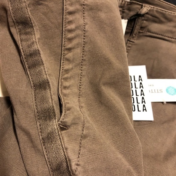 PISTOLA Mara Straight Leg Capri Pant Size 33 - Picture 7 of 9